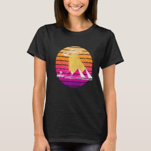 Camiseta Pirâmides de Abdução de Alienígenas do Egito Antig