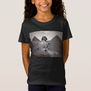 Camiseta Pirâmides de Sphinx e Giza do excelente Necropolis