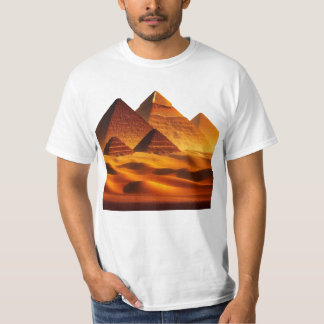 Camiseta pirâmides do egito