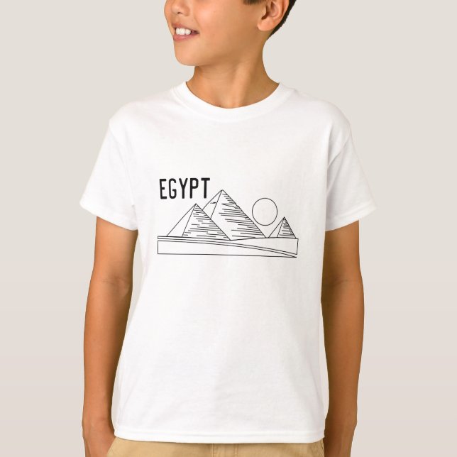 Camiseta Pirâmides do Egito (Frente)