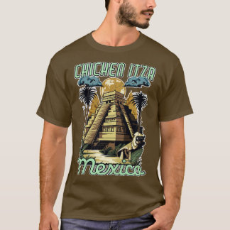 Camiseta Pirâmides do México Chichen Itza