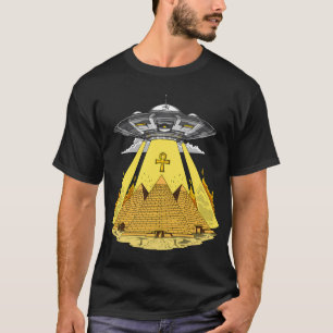 Camiseta Pirâmides Egípcias Alienigenas