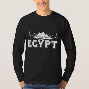 Camiseta Pirâmides Egípcias De Férias De Pulso De Giza