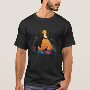 Camiseta Pirâmides Egípcias Egito Férias Viagens Vintage