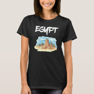 Camiseta Pirâmides Esfingx Antigo Egito Egípcio