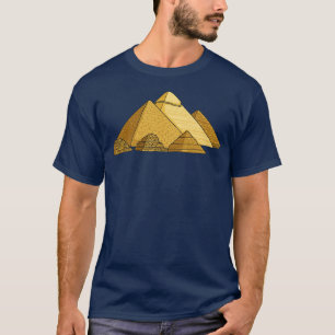 Camiseta Pirâmides Excelentes do Egito Antigo Pirâmide Hist