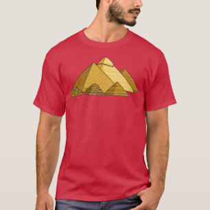 Camiseta Pirâmides Excelentes do Egito Antigo Pirâmide Hist