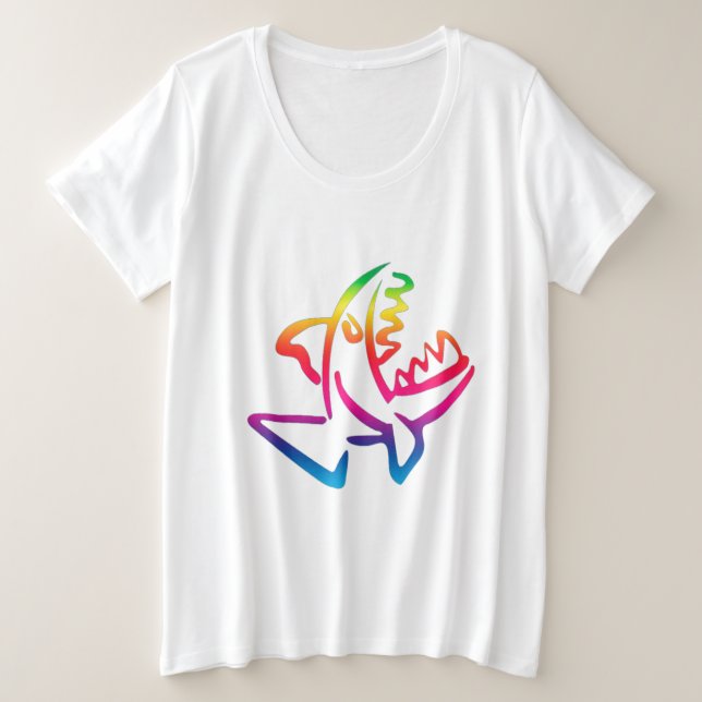 Camiseta Piranha (Frente do Design)