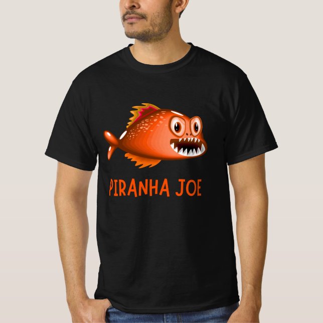 CAMISETA PIRANHA FISH LOVER (Frente)