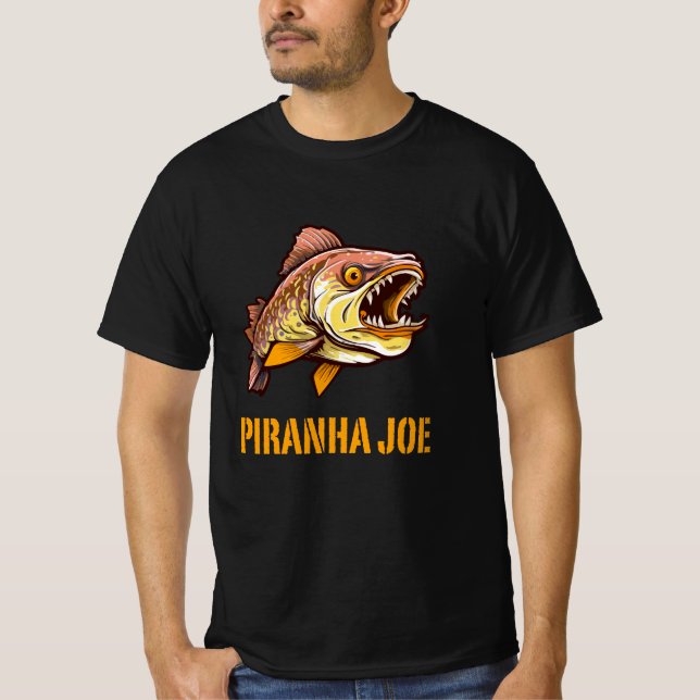 CAMISETA PIRANHA FISH LOVER (Frente)