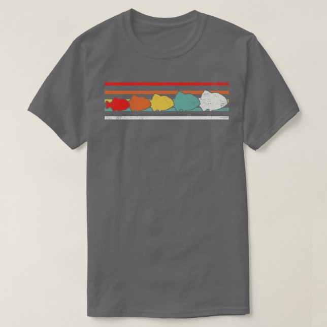 Camiseta Piranha Fish Vintage (Frente do Design)
