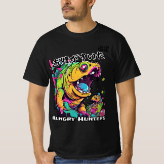 Camiseta Piranha Frenzy: Lança a mordida na Design de Negri