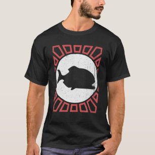 Camiseta Piranha Lover Vintage Retro Style Animal