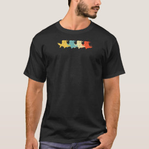 Camiseta Piranha Vintage Retro Peixe Animal Amante Caribe 6