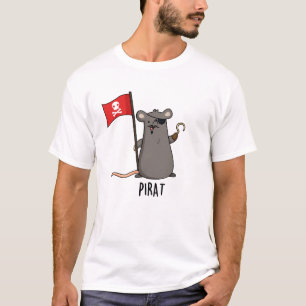 Camiseta Pirat Funny Pirate Rat Pun