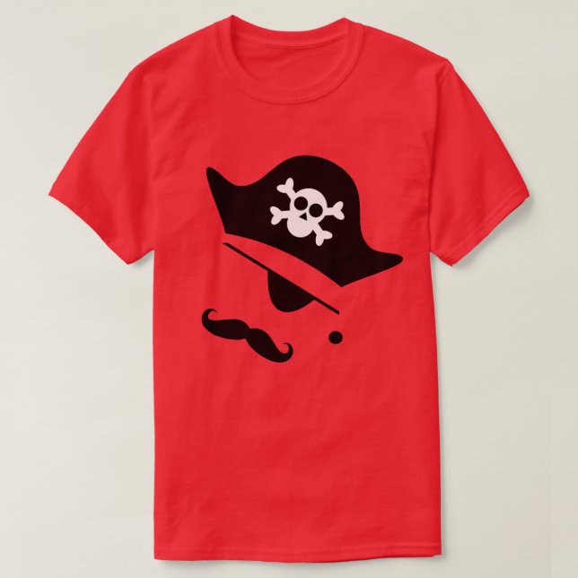 Camiseta Pirata (Frente do Design)