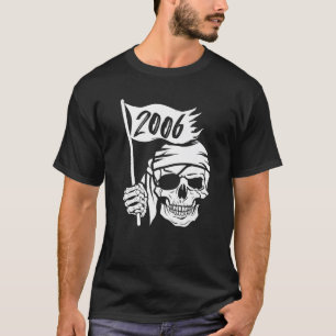 Camiseta Pirata Capitão Figurino E Nascer Em 2006