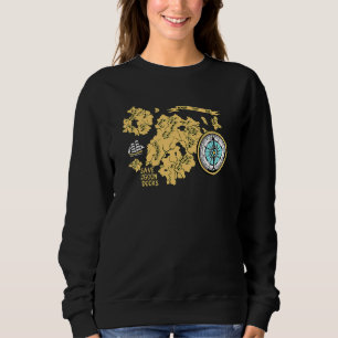 Camiseta Pirata Clássica dos anos 80 Astoria Oregon Salva o