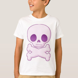 Camiseta Pirata cor-de-rosa pequeno (criança)
