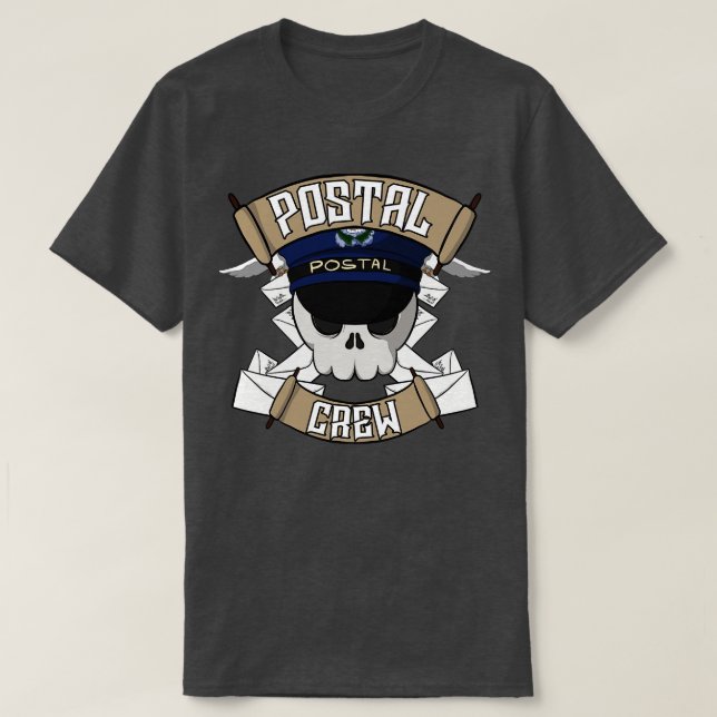 Camiseta Pirata de correio (Frente do Design)