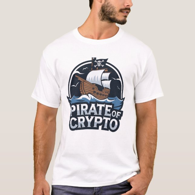 Camiseta Pirata de Crypto (Frente)