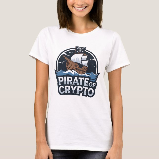 Camiseta Pirata de Crypto (Frente)