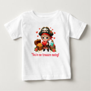 Camiseta Pirata de Dia de os namorados