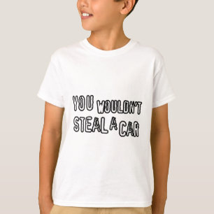 Camiseta Pirata De Filme De Piada pai Que Você Não Roubaria