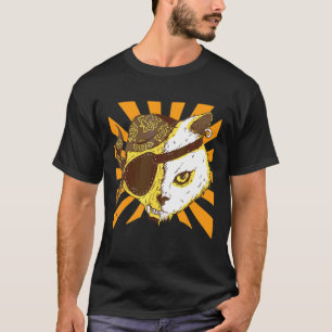 Camiseta Pirata de Gato Zombie
