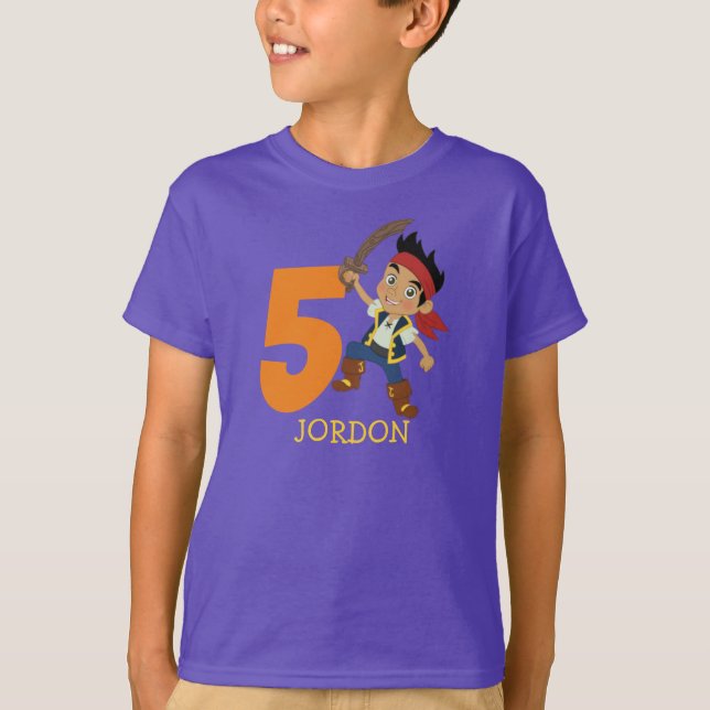 Camiseta Pirata do 5 de Aniversário (Frente)