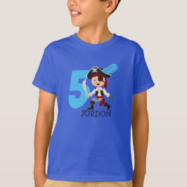 Camiseta Pirata do 5 de Aniversário