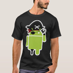 Camiseta Pirata do Android