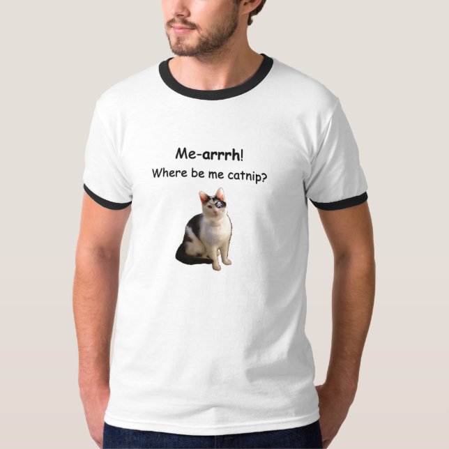 Camiseta Pirata do gato (Frente)