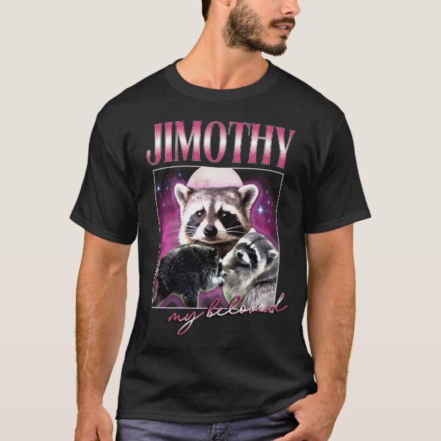 Camiseta Pirata do Jimothy Guaxinim (Frente)
