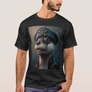 Camiseta Pirata Legal de Lontra do Rio Gigante