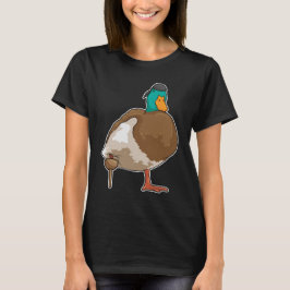 Camiseta Pirata Pato Perna de pau