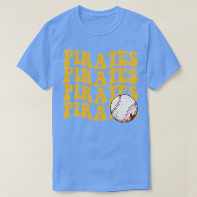 Camiseta Piratas de Baseball 22 (Frente do Design)