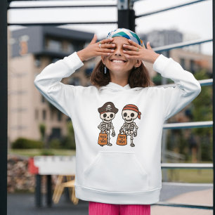 Camiseta Piratas do Esqueleto de Halloween