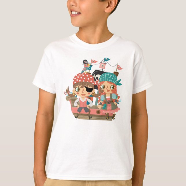 Camiseta Piratas femininos (Frente)