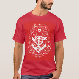 Camiseta Piratas Vermelhas