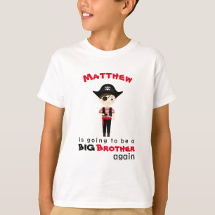 Camiseta Pirate Boy Big Brother Novamente