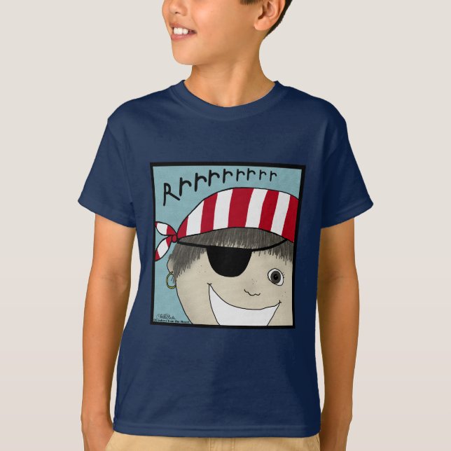 Camiseta Pirate Boy Rrrrrr (Frente)