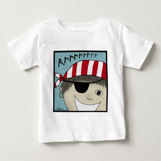 Camiseta Pirate Boy Rrrrrr (Frente)