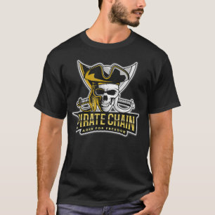 Camiseta Pirate Chain Arrr Para A Moeda Criptográfica Da L