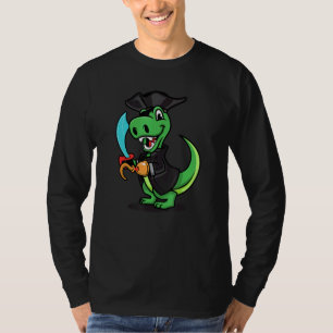 Camiseta Pirate Dinosaur T Rex Funny Tyrannosaurus Hallowee