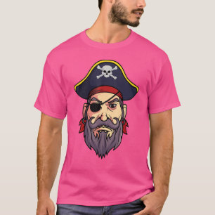 Camiseta Pirate Eye Patch do Mar de Espadas Marítimas do Ma