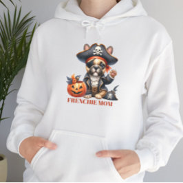 Camiseta Pirate French Bulldog Halloween Frenchie Mom
