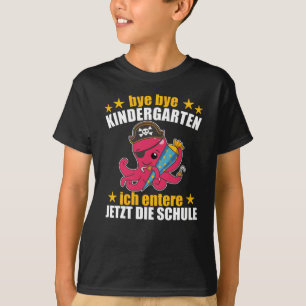 Camiseta Pirate Octopus Enrollment School Kids Bag