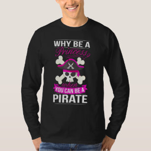 Camiseta Pirate Princess Costume Women Pirates Pirates Boot