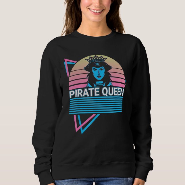 Camiseta Pirate Queen Pirate Queen Retro (Frente)